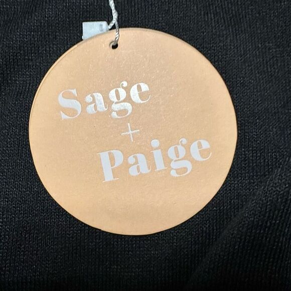 NWT Sage and Page black Saint mini dress medium - Picture 3 of 7